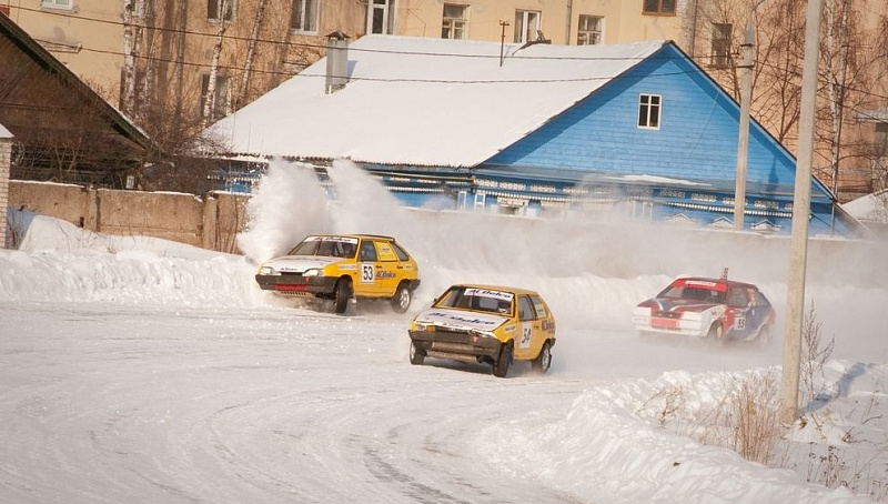 Автогонки на тверском ипподроме 